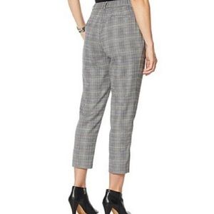 NWT Vince Camuto Glen Plaid Ankle Pants